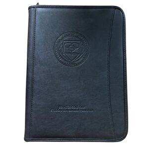 Leeds Black Faux Leather Portfolio Organizer Pennsylvania College of Technology